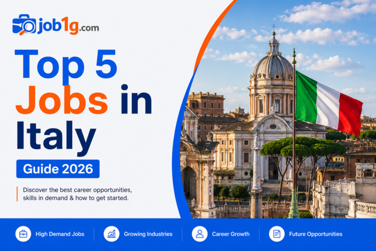 Top 5 Jobs in Italy Guide 2026